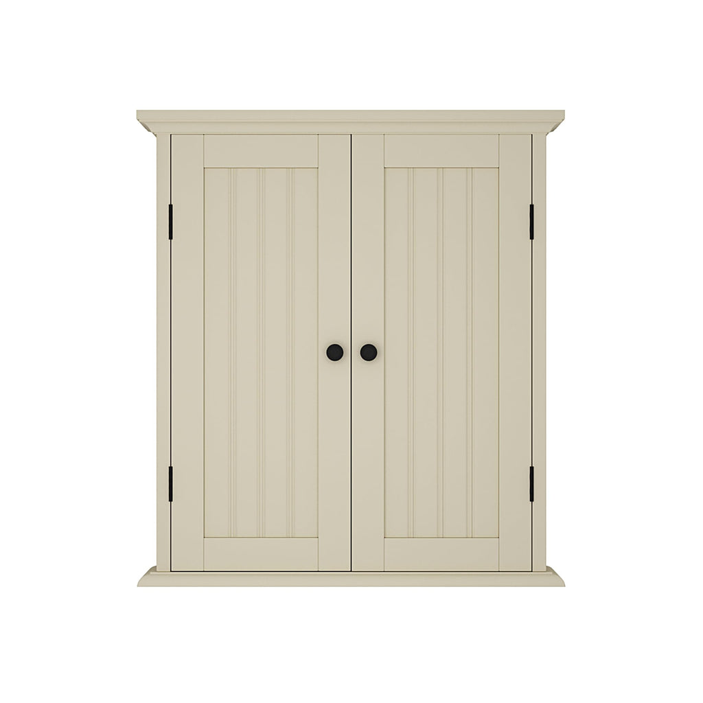 ChooChoo Bathroom Wall Cabinet MC180007-CR Engineered Wood Cream Yellow