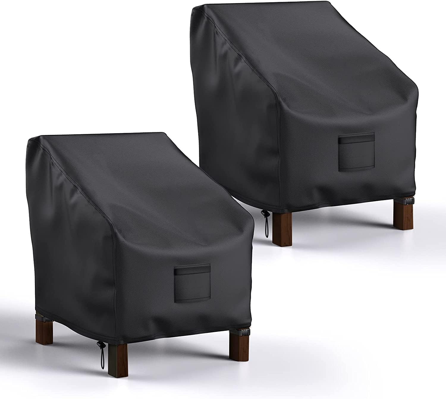 Mrrihand Patio Chair Covers Waterproof, Lounge Deep Seat Cover, Heavy Duty Outdoor Lawn Patio Furniture Covers (29' W X 30' D X 36' H - 2 Pack)