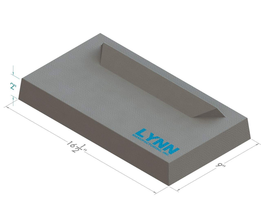 Lynn Manufacturing Replacement Baffle Board 1400 Series Model 2302A Gray Single Piece