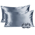 Yanibest Satin Pillowcase For Hair And Skin Silk Pillowcase 2 Pack Cooling Satin Pillowcase With Zipper Satin Pillow Case Cover Silk Pillowcase For Hair & Skin | Standard Silk Pillowcase
