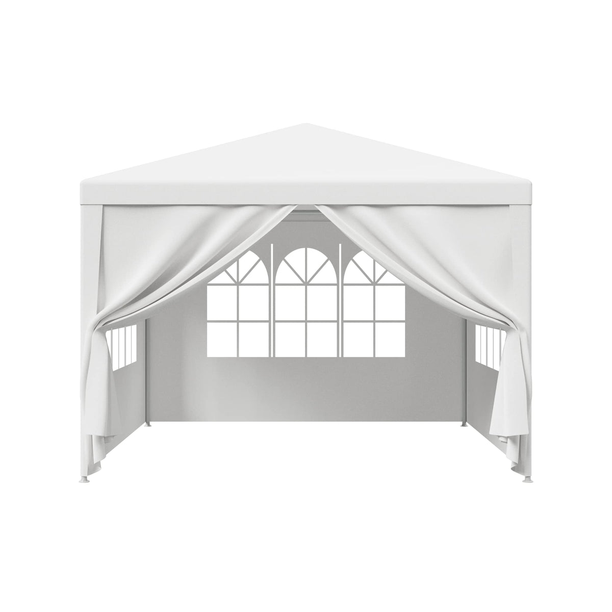 BBBuy 10x10 Outdoor Party Wedding Tent Canopy Camping Gazebo Storage BBQ Shelter Pavilion with 4 Removable Sidewalls (10x10)