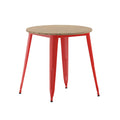 Contemporary 30 Round Commercial Dining Table for 4