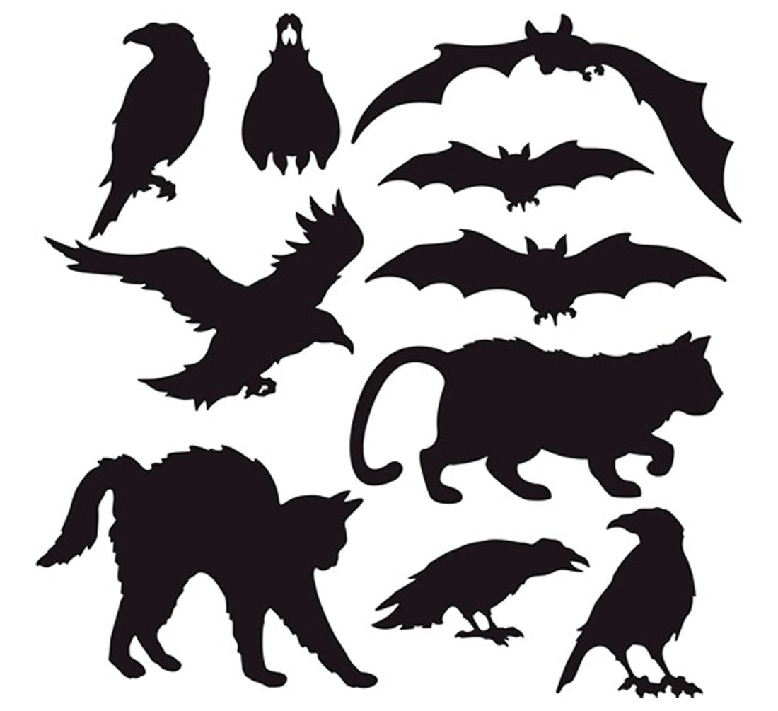 Beistle Halloween Silhouettes