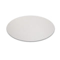 Floortex Desktex Fish Bowl Mat - Pack Of 2 Polycarbonate Circular Mats - 12' Diameter