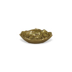 HomeRoots 5' Gold Novelty Metal Handmade Tray