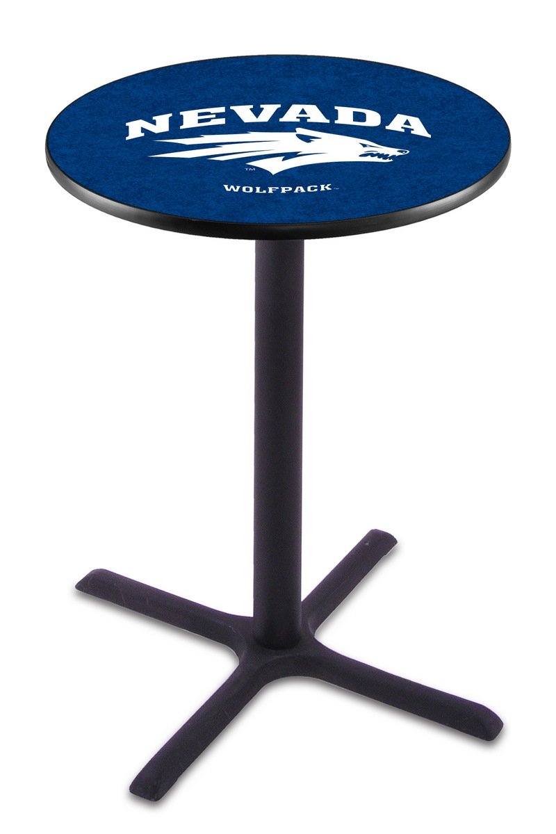 Holland Bar Stool Co. L211-42' Black Wrinkle Nevada Pub Table