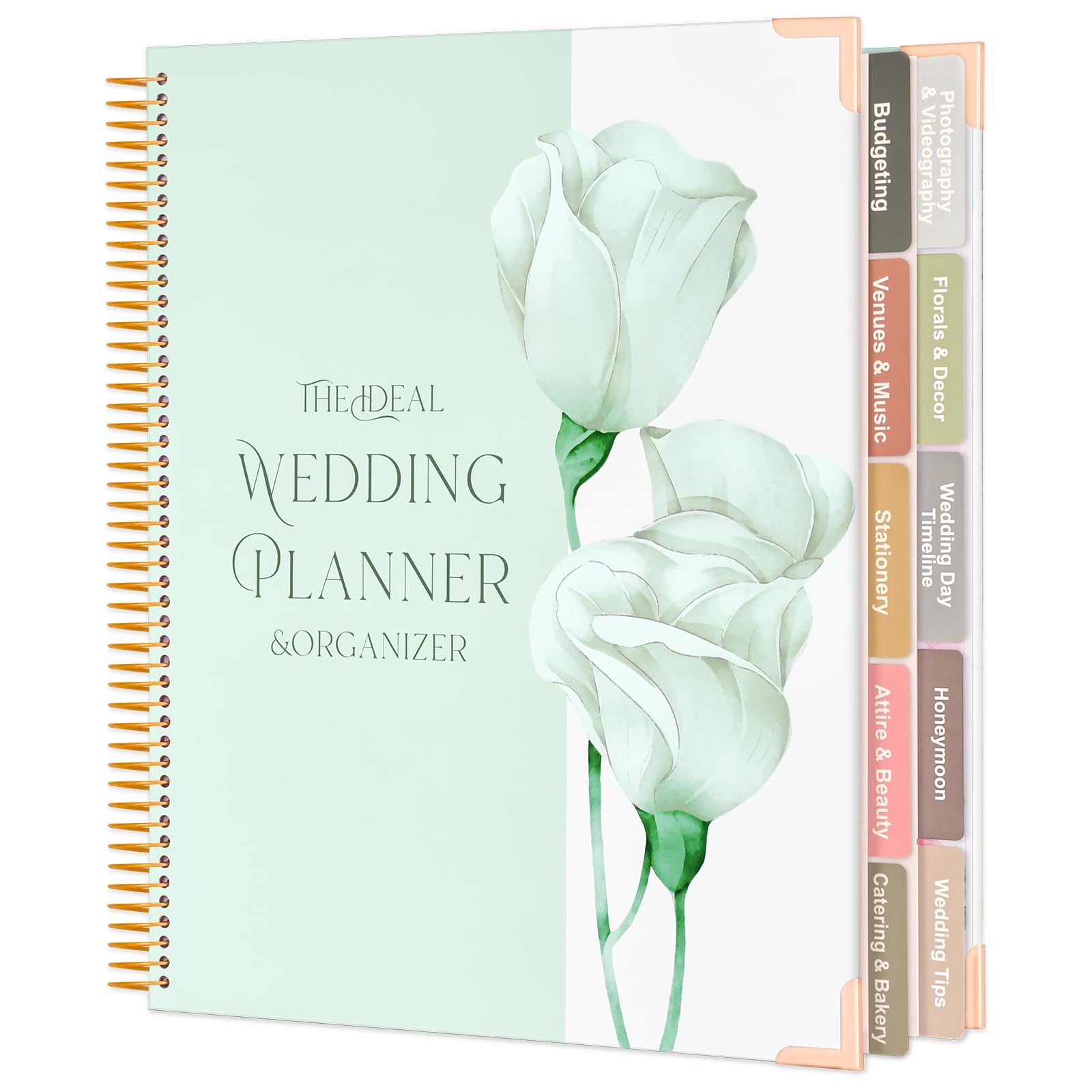 Shintrend Wedding Planner For Bride: Wedding Planning Book And Organizer For Newly Engaged Couples 176 Pages Bridal Wedding Orga