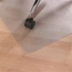 Floortex Recycled Anti-Slip Chair Mat 48" x 51" for Hard Floors, tint