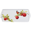 Calypso Basics Sanswich Reston Lloyd Collection by Sandy Clough Melamine Tidbit Rectangular Tray. Harvest Apple, Multicolor (069