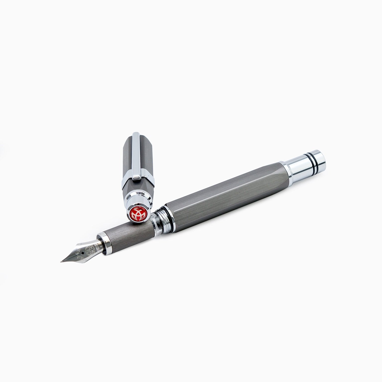 Twsbi Precision Gunmetal Fountain Pen, B