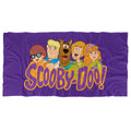 LOGOVISION Scooby-Doo Scooby Gang Purple Officially Licensed Beach Towel 30 X 60
