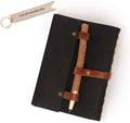 Storeindya Store Indya Vintage Inspired Leather Journal Diary & Neem Wood Pen Pencil (7    X 5   Inches) 200 Pages Book (Light B