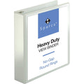Sparco 19701 Round Ring View Binder, 2-Inch Capacity, 11-Inch X8-1/2-Inch , White