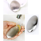 Onwon Odor Remover Kitchen Bar Eliminating Odor Remover Stainless Steel Soap With Holder