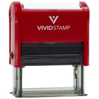 Return To Sender Not At This Address Self Inking Rubber Stamp (Red Ink) - X-Large