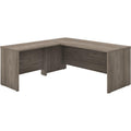Bush Business Furniture Studio C 72W x 30D L Shaped Desk with 42W Return in Modern Hickory