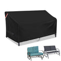 Loenel Outdoor Loveseat Cover, Waterproof 2-Person Outdoor Glider Bench Cover For Patio Double Swing Rocking Chair Loveseat, Pat