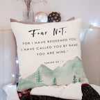 Bible Verse Throw Pillow Cover Cushion Case, Christian Religious Decor Gift, Scripture Sayings, I Have Called You By Name,You Ar