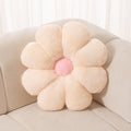 Fionout Flower Pillow Decorative Throw Pillows Soft Daisy Pillow 17.7In Flower Plush Pillow Floor Seating Custion For Reading Pi