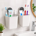 NESTR Plastic Tooth Brush Holder for Bathroom (Pack of 2)