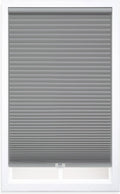 DEZ FURNISHINGS QEGRWT510600 Cordless 1.5 Blackout Cellular Shade, 51W x 60H, Anchor Gray