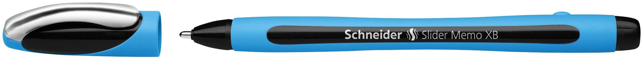 Stride 150201 Schneider Slider Memo Ballpoint Stick Pen 1.4Mm Black 10/Box