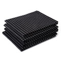 Encasa Homes Anti-Odour Kitchen Dish Towels, 18 x 28 inch (4 Pc Set) Highly Absorbent, Tea Towels for Cleaning & Quick Drying, E
