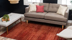 Unique Loom Del Mar Collection Area Rug - Lucille (10'X 13' Rectangle, Terracotta/ Red)