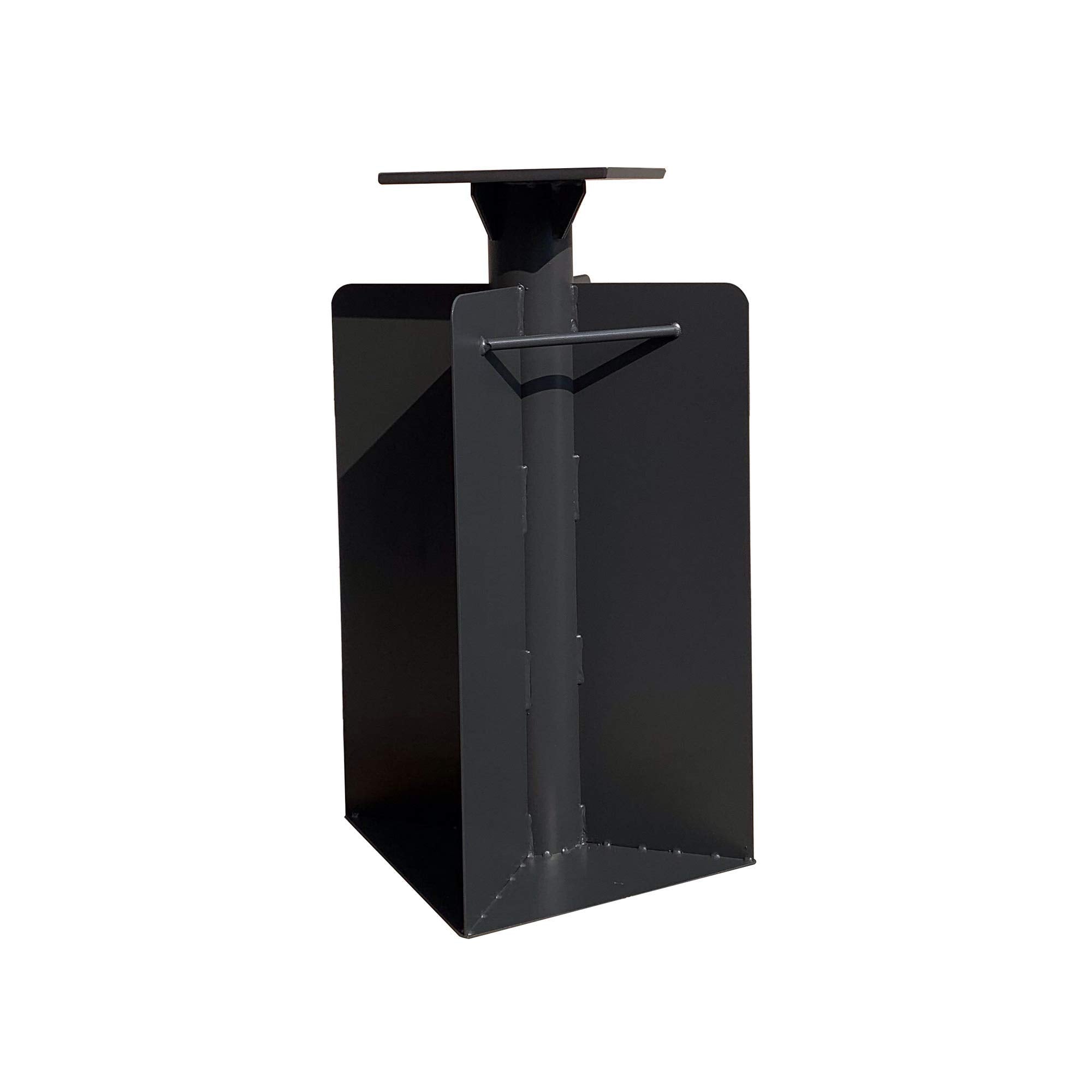 Purple Leaf Offset Patio Umbrella Base In Ground, 24.41'(H) X 11.42'(W)