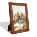 Renditions Gallery 6x8 inch Picture Frame Modern Style Wood Pattern and High Definition Glass Ready for Wall and Tabletop Photo 