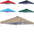 Scocanopy 10X10 Replacement Top With Air Vent For 10X10 Canopy Frame, Canopy Cover Only,(Khaki)
