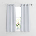 Nicetown Room Darkening Kitchen Curtains - Window Treatment Thermal Insulated Grommet Light Blocking Curtains & Drapes For Bedro