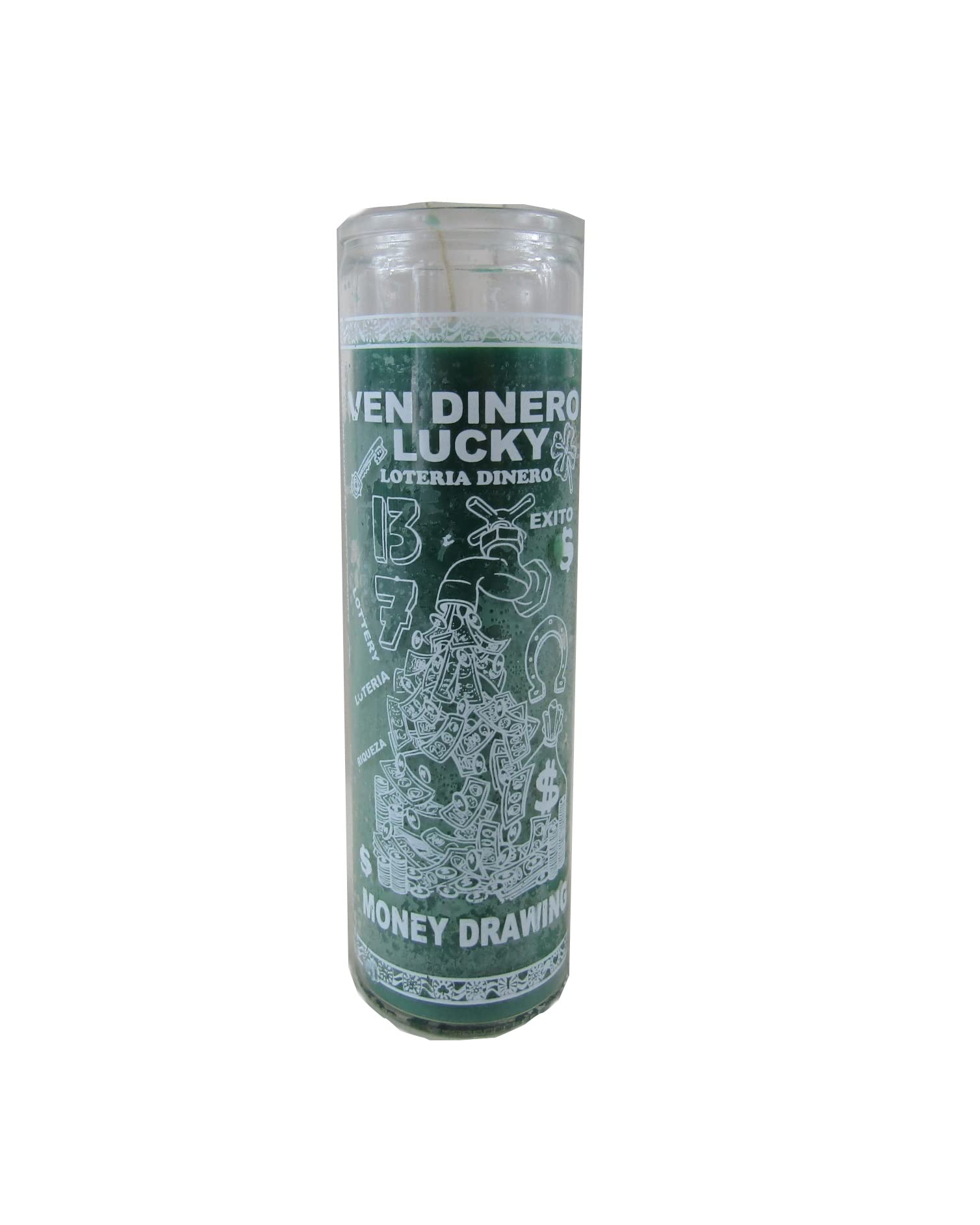 Money Drawing 7 Day Jar Candle