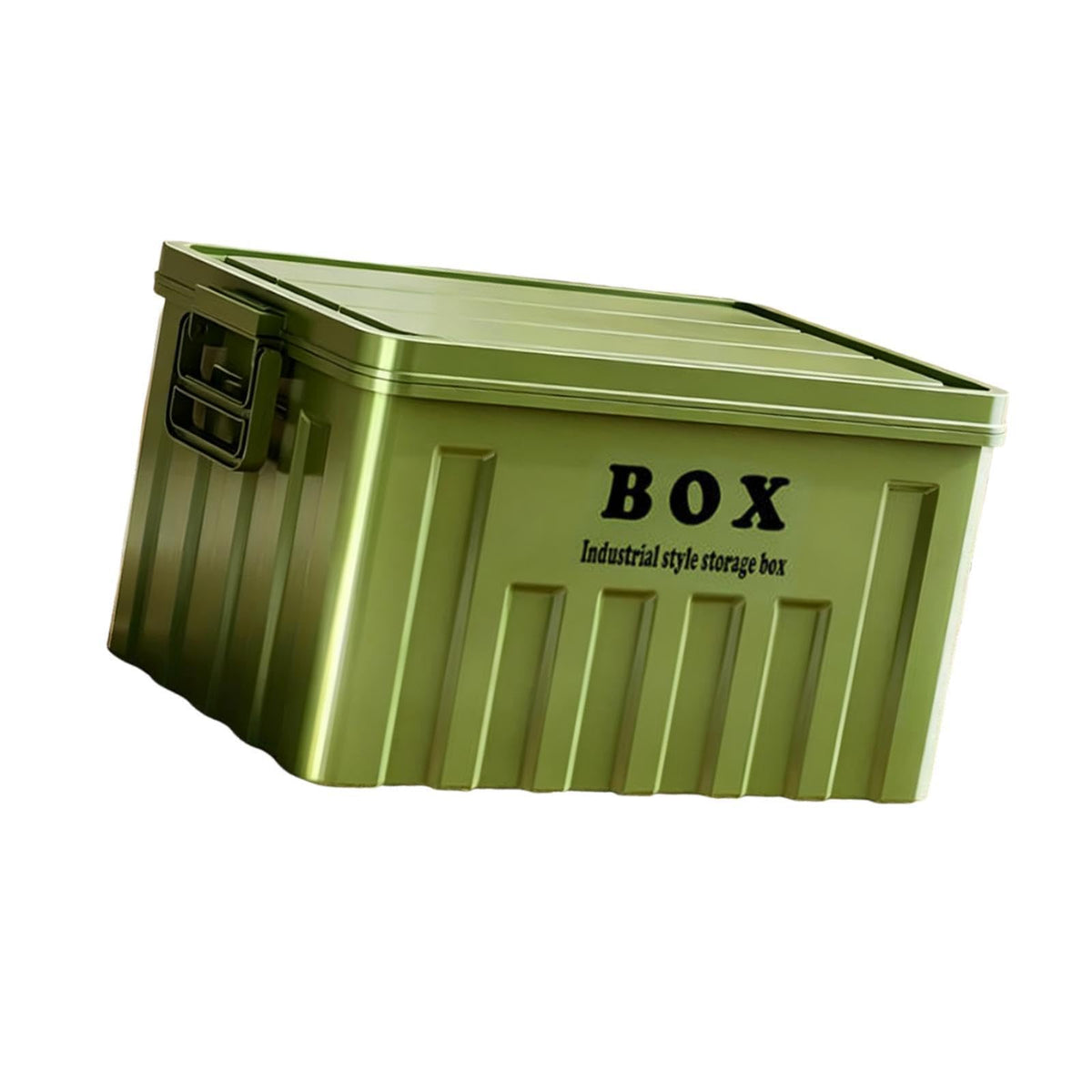 Merishopp Lidded Storage Bin Large Capacity Car Trunk Organizer for Toys Clothes Shoes Green | Home & Garden | Household Supplie