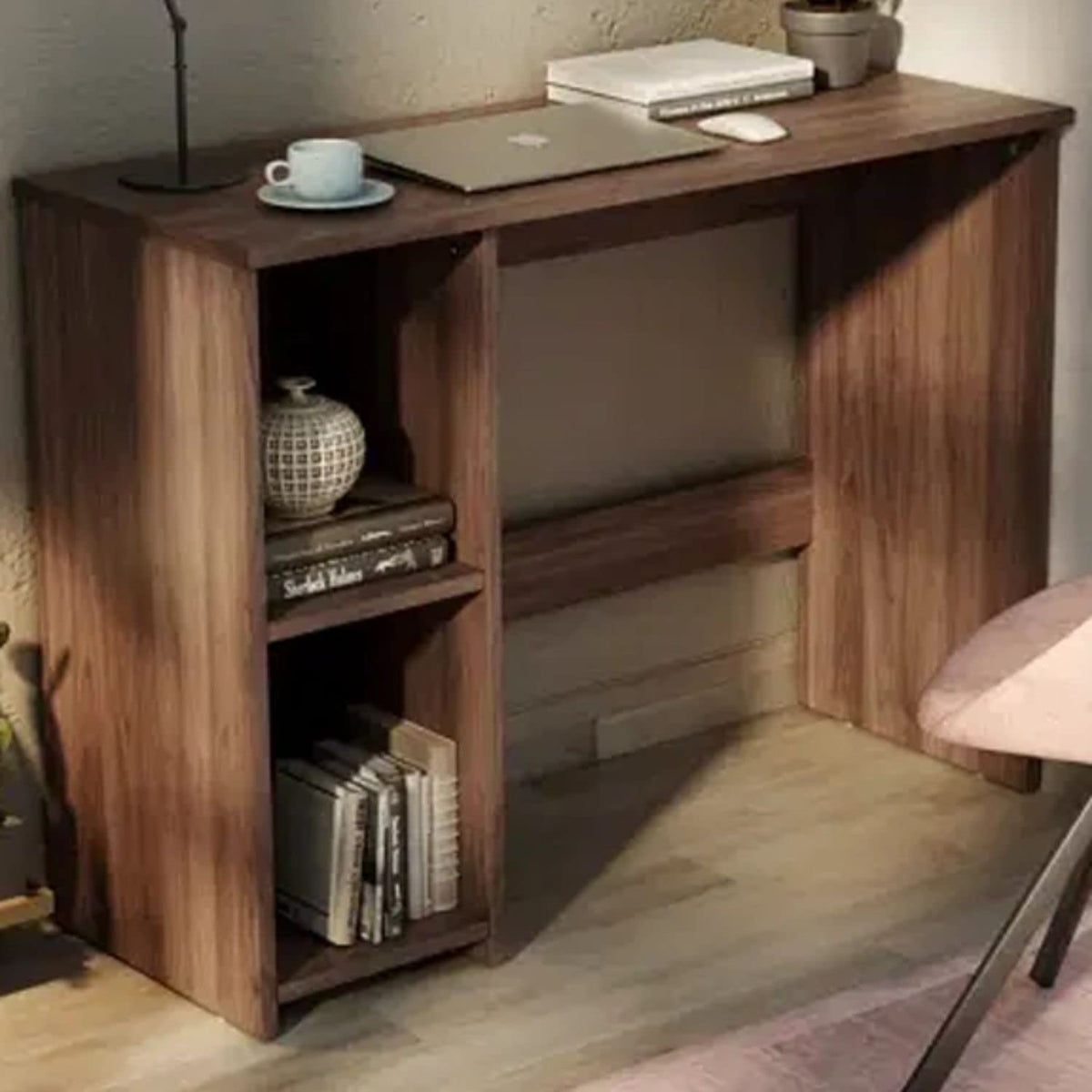 Wakefit Study Table | 1 Yr Warranty | Study Table With Book Shelf, Computer Table For Home Pc, Office Table For Home, Free Insta