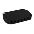 Cable Management Desk Organizer - Cord Management For 7 Computer, Charging, Or Power Cables With Nonslip Base And Attached Stora