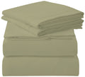 Royale Linens - 4 Piece King Bed Sheet - Soft Brushed Microfiber 1800 Bedding Set - 1 Fitted Sheet, 1 Flat Sheet, 2 Pillow Case