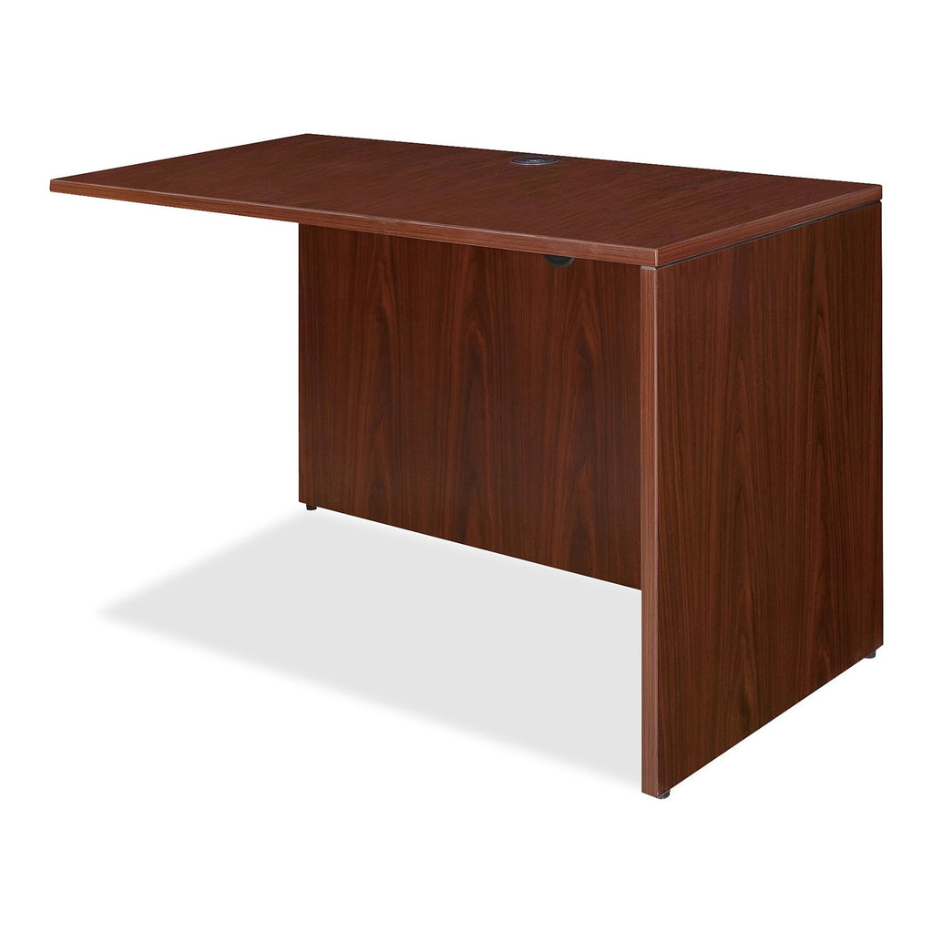 Lorell Return Shell, 35 By 24 By 29-1/2-Inch, Mahogany