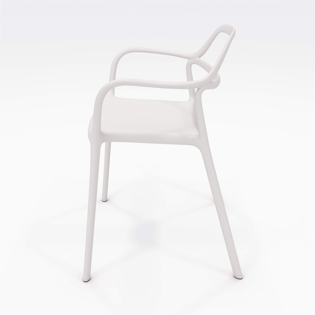Olio Designs Dali Indoor/Outdoor Chair, White