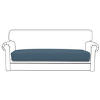 Easy-Going Stretch Cushion Coversofa Cushion Furniture Protector Sofa Seat Sofa Slipcover Sofa Cover Soft Flexibility With Elast