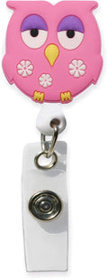 Smart Charms 3D Soft Rubber Retractable Badge Id Holder (Lady Bug)