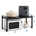 OTraki Expandable Cabinet Shelves Carbon Steel Adjustable Shelf for Kitchen