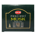 Precious Musk Incense Cones And Cone Incense Burner Bundle Insence Insense Hem Incense