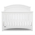 Simmons Kids SlumberTime Emma 4-in-1 Convertible Baby Crib N More - Greenguard Gold Certified, Bianca White