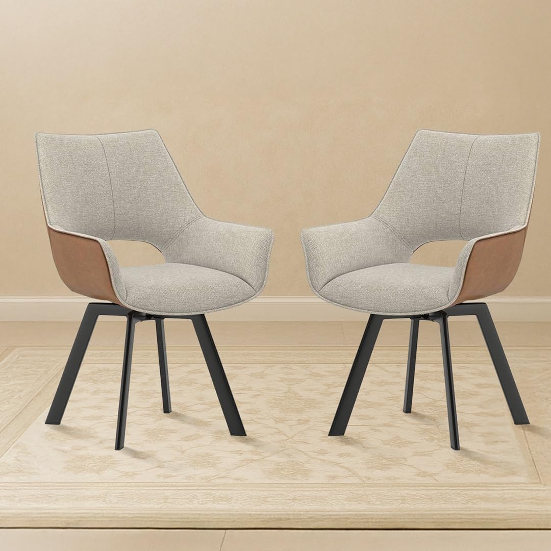Urban Ladder Casey Engineered Wood Dining Chair In White Colour  Set Of 2