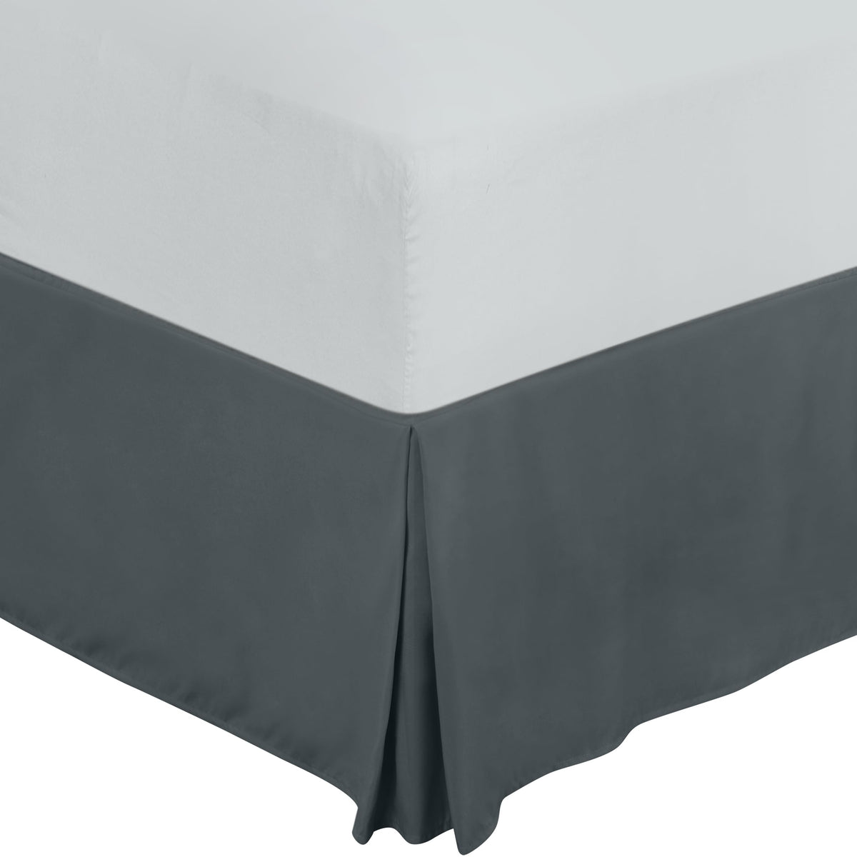 Utopia Bedding Twin Bed Skirt - Soft Quadruple Pleated Ruffle - Easy Fit With 15 Inch Tailored Drop - Hotel Quality, Shrinkage A