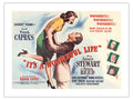 Frank Capras Its a Wonderful Life - Starring James Stewart Donna Reed - Vintage Film Movie Poster c.1946 - Bamboo Fine Art 290