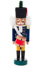 Alexander Taron Dregeno Mini Nutcracker - Drummer - 6" H X 2" W X 2" D