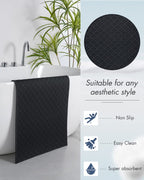 Amoami Ultra Thin Bathroom Rugs, Rubber Backed Bath Mats For Bathroom Non Slip, Absorbent Bathroom Mat For Floor, Shower, Sink (