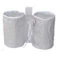 Strong Camel White Canopy Weights Bag Leg Weights For Pop Up Canopy Tent Sand Bag 4 Pcs (Bag Only)